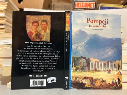 Pompeji - den antika staden av Robert Etienne, bok, Very Fine plus