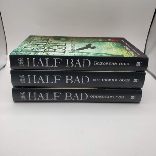 Hela Half Bad-trilogin - Sally Green Ondskans son, Det mörka ödet, Häxornas krig