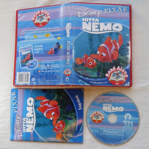Disney Pixar - Hitta Nemo - Read Along CD och sagobok