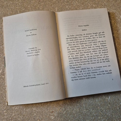 En Liten Prinsessa av Frances Hodgson Burnett