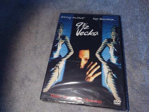 9 1/2 vecka (inplastad), av Adrian Lyne med Kim Basinger, Mickey Rourke