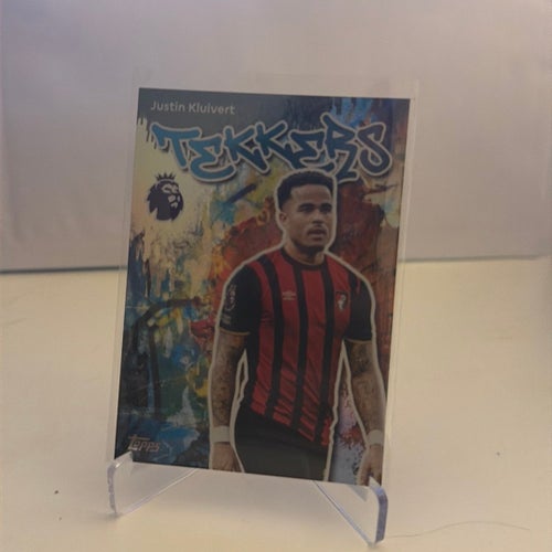 Justin Kluivert Topps Tekkers fotbollskort