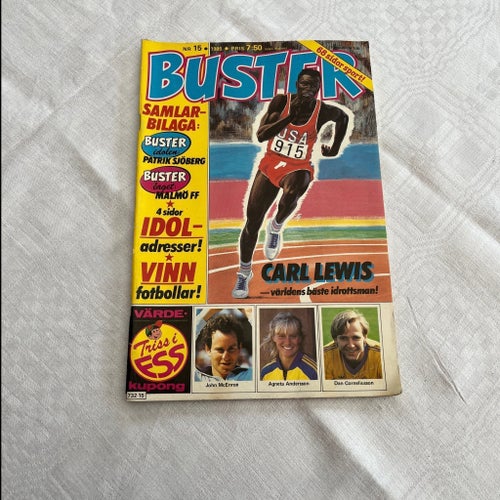 Buster nr 15 och 17 1985