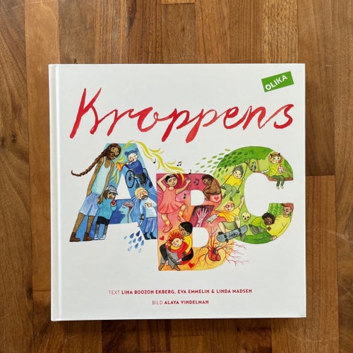 Kroppens ABC, Lina Boozon Ekberg, Eva Emmelin & Linda Madsen, 2017