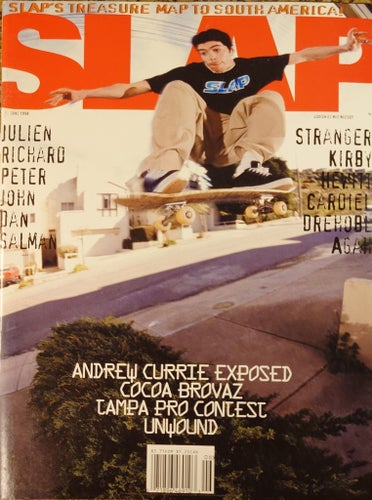 Slap Magazine - Skateboard - Skate - June 1998 - Vol.7, No.6 - Vintage