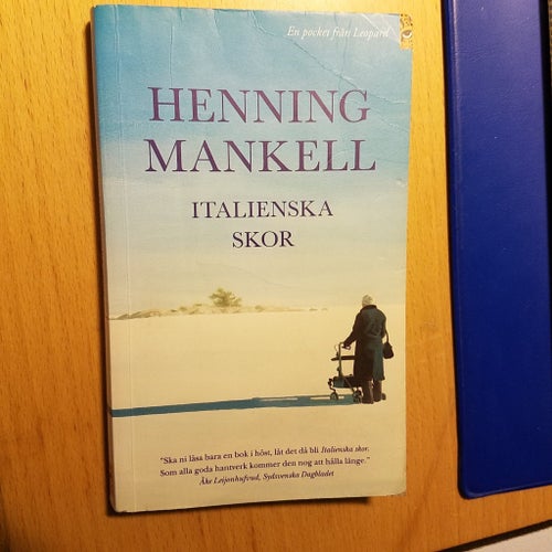 Italienska skor - Henning Mankell - Pocketutgåva