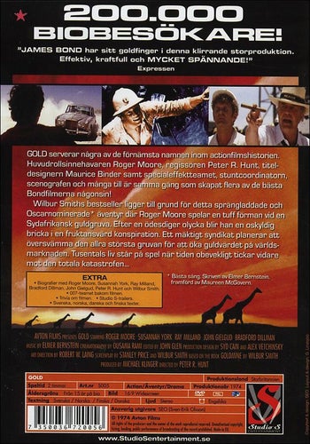 Gold (1974) Peter R Hunt med Roger Moore, Susannah York