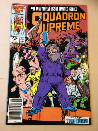 Squadron supreme nr 9 från 1986