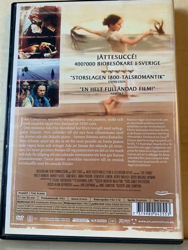 Pianot, dvd