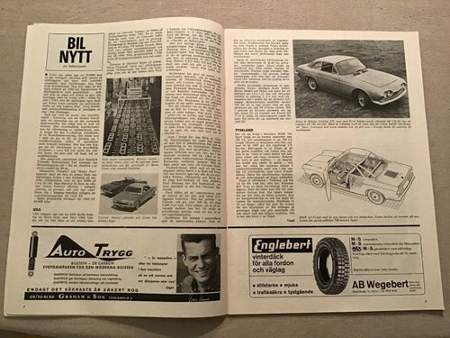 MOTORSPORT NR 11 1964 RELIANT LOTUS ELAN,AUTOBIANCHI PRIMULA,APAL,