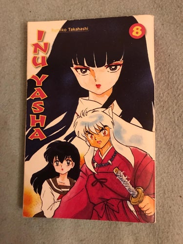 Inuyasha vol 8 - svenska manga anime fantasy rumiko takahashi ranma inu yasha
