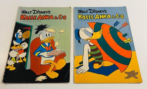Kalle Anka X 4   - 1957