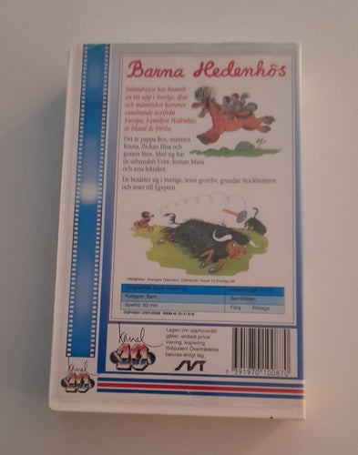 Barna Hedemhös Bosätter Sig i Sverige / VHS / SE / Kanal 10 / Ovanlig Utgåva