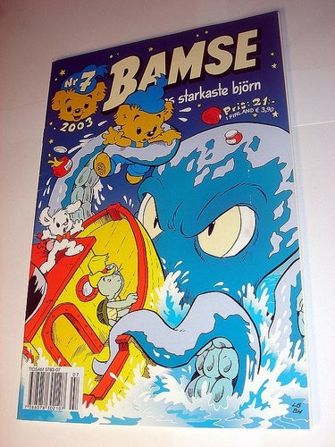 BAMSE 2003 7 (svensk) NY OLÄST EXTRATJOCKT