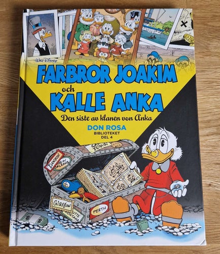 Don Rosa biblioteket del 4 Den sista av klanen Anka Ny skick olästa!