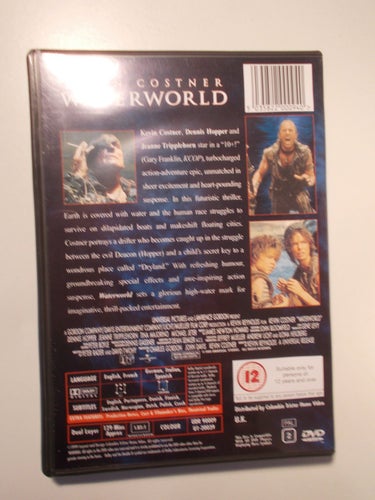 WATERWORLD (1995) UK DVD svensk text Widescreen Kevin Costner Sci-Fi