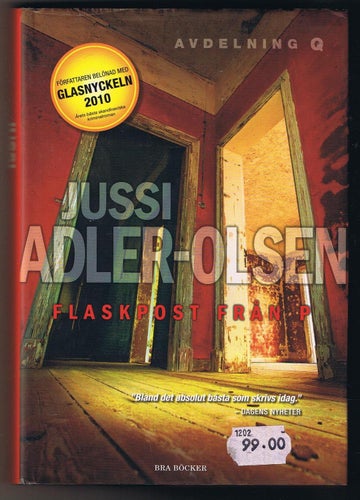 Jussi Adler-Olsen: Flaskpost från P - 1:a upplagan!