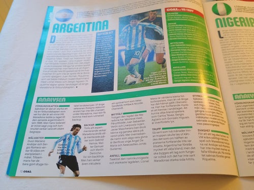 VM 2010 VM-guide GOAL + tidningen Match