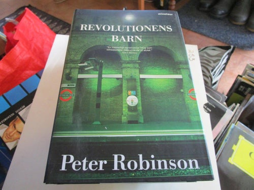 PETER ROBINSON - REVOLUTIONENS BARN - FIN INBUNDEN BOK