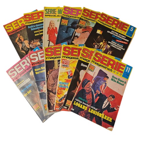 Seriemagasinet - 12 nr 1976-1980