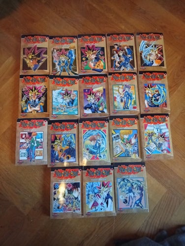 Yu-Gi-Oh! Manga Serie 1-18 av Kazuki Takahashi