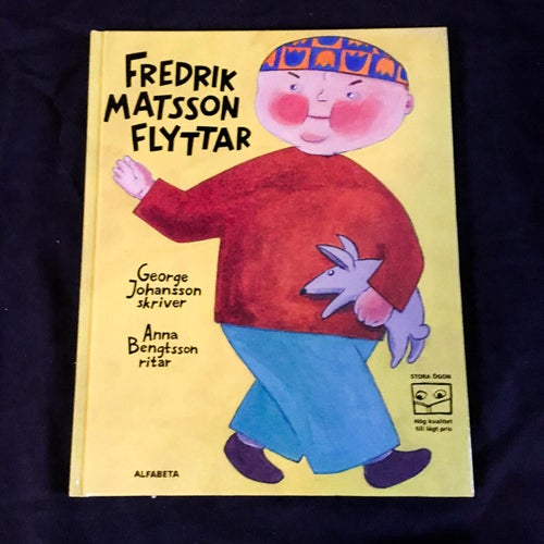 Fredrik Matsson flyttar, George Johansson, Anna Bengtsson, 90-tal, alfabeta, FIN
