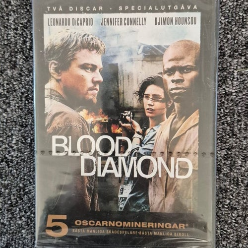 Blood Diamond DVD Ny/Inplastad