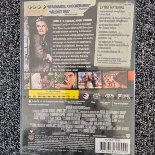 Blood Diamond DVD Ny/Inplastad