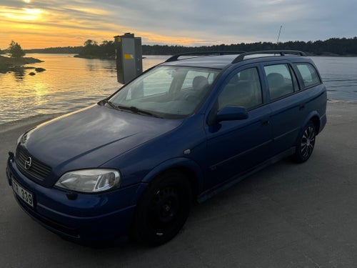 Opel Astra Caravan 1.6 16V, 101 hk, årsmodell 2002.
