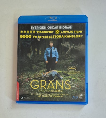 Gräns Blu-ray / 2018 / Svensk Film / Fint Skick