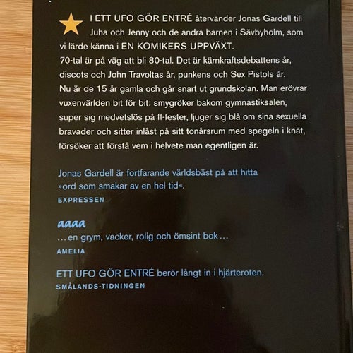 Ett UFO gör entré av Jonas Gardell, 2007 Inbunden bok
