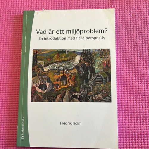 Vad är ett miljöproblem? av Fredrik Holm