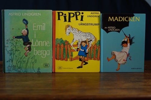 Emil i Lönneberga, Madicken & Pippi - Astrid Lindgren (sagor, berättelser)