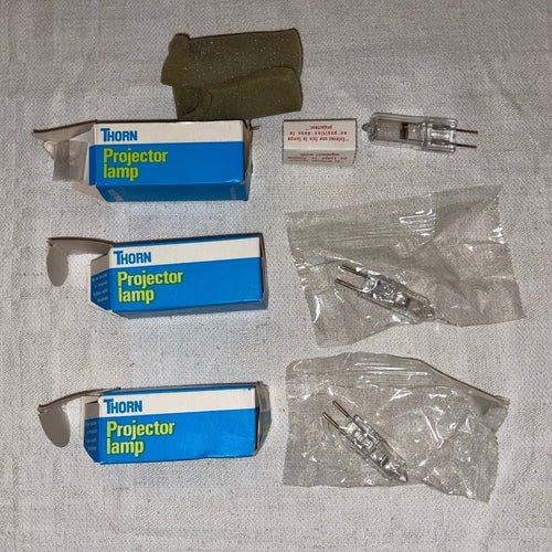 THORN PROJEKTORLAMPA 3 st NOS, A1/223 24V 250W, A1/215 12V 100W ** vintage