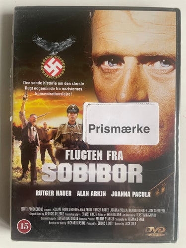 Flugten fra Sobibor (DVD) Fabriksforseglet