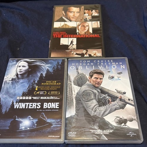 DVD-filmer: The International, Winter's Bone, Oblivion