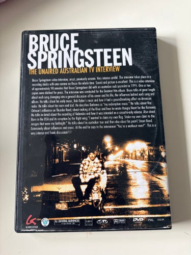 Bruce Springsteen: The Unaired Australian TV Interview (DVD)