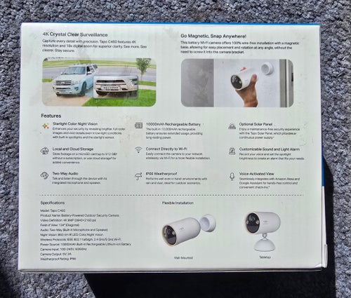 Tapo C460 Batteridriven Utomhussäkerhetskamera