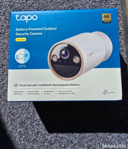 Tapo C460 Batteridriven Utomhussäkerhetskamera