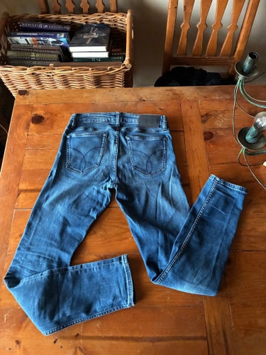 Calvin Klein Jeans blåa jeans, storlek W29 L32