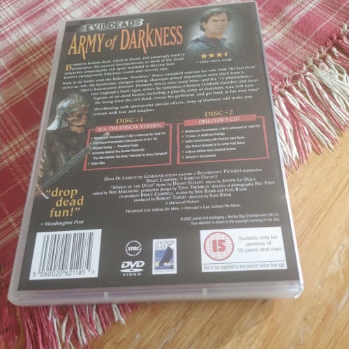 The Evil Dead 3 Army of Darkness (DVD)