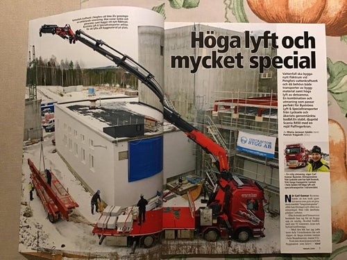 TRAILER NR 2 2016 BYSTRÖM SCANIA I LYCKSELE,SCANIA LS110 I ÅSELE,ARLA BIL VÄRING