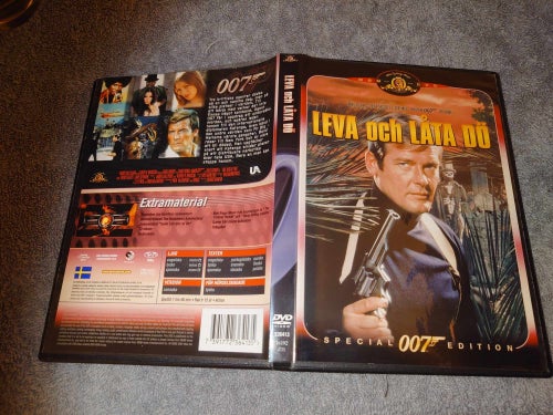 Leva och låta dö (DVD, Roger Moore) - James Bond - Live And Let Die