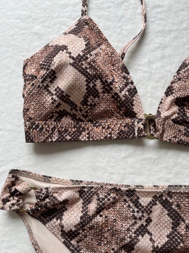 H&M brun bikini, storlek 40