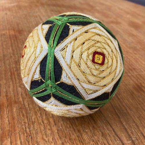Japansk Temari-boll diam 10 cm