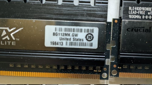 Crucial Ballistix Elite DDR3 RAM 1600MHz 8GB 2x(2x4GB-kit) Totalt 16 Gb