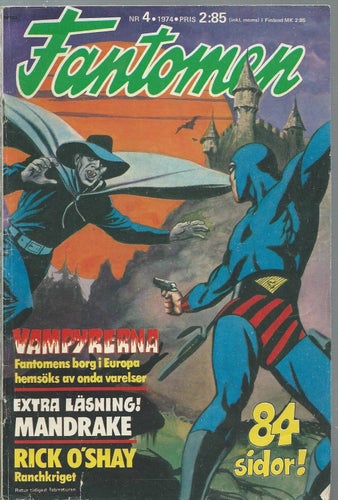 FANTOMEN NR 4 1974