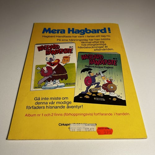 Hagbard Handfaste #3 1978, bra skick! VG+