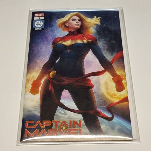 Captain Marvel, Artgerm collectibles serie serietidning Marvel
