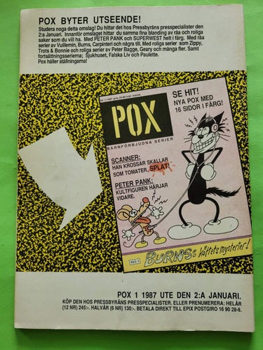 Pox nr 12 från 1986